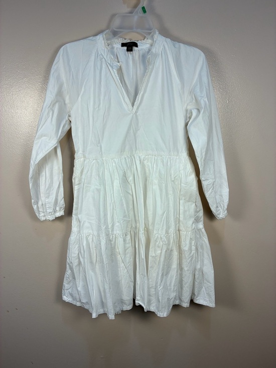 Dresses & Skirts - J.Crew White Cotton Tiered Dress